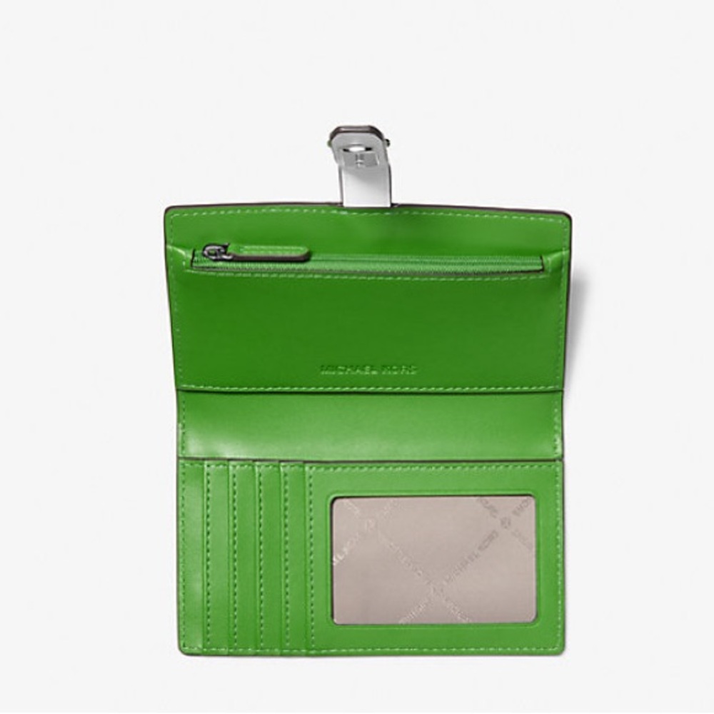 MICHAEL KORS - Greenwich Medium Signature Logo Wallet - Picture 2 of 4